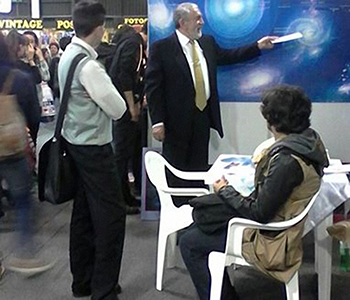 Urantia Book booth - 2016 Bogotá International Book Fair